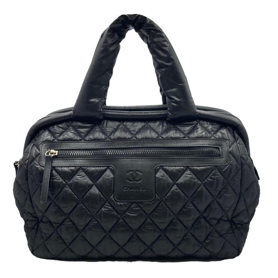 CHANEL シャネル A47205 コココクーン ミニボストンバッグ【中古 
