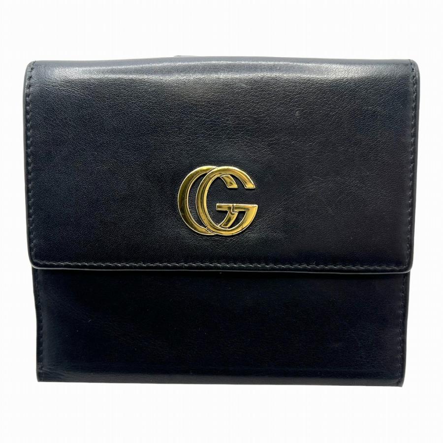 GUCCI（グッチ） 74188 GGマーモント 二つ折り財布 メンズ レディース