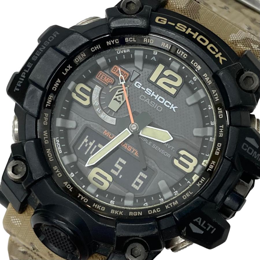 【中古】カシオ CASIO G-SHOCK ジーショック GWG-1000DC-1A5JF ソーラー電波時計 MUDMASTER マッドマスター 迷彩 メンズ 腕時計｜kanteikyoku-store｜02