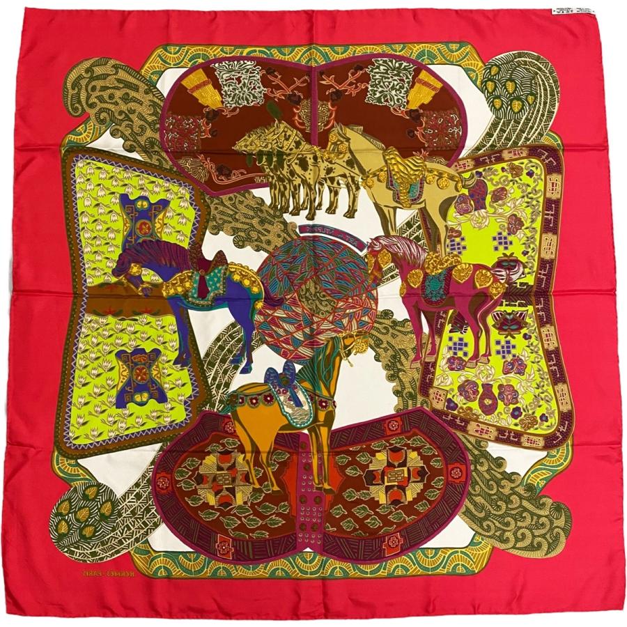 HERMES（エルメス） 【中古】｜HERMES スカーフ カレ90 ART des STEPPS