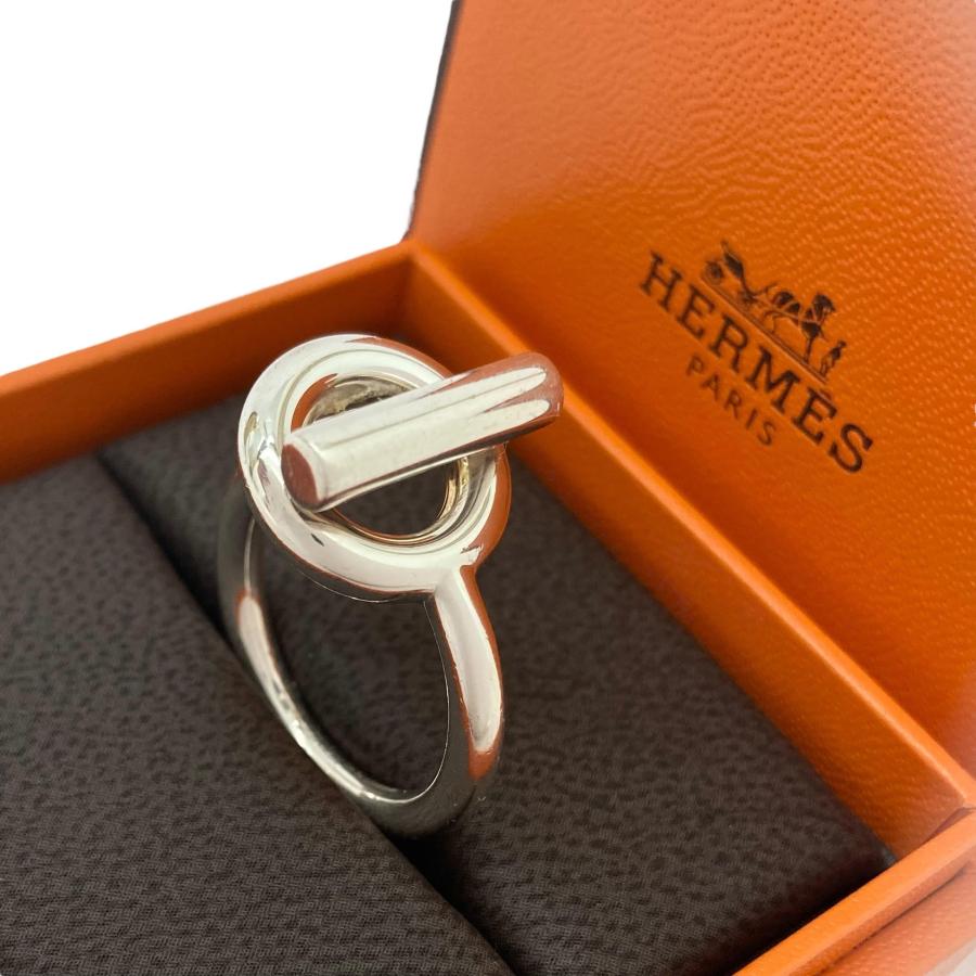 HERMES 【中古】|HERMES エルメス エシャペMM リング #58 指輪 HERMES 【中古】|HERMES エルメス エシャペMM リング #58 指輪