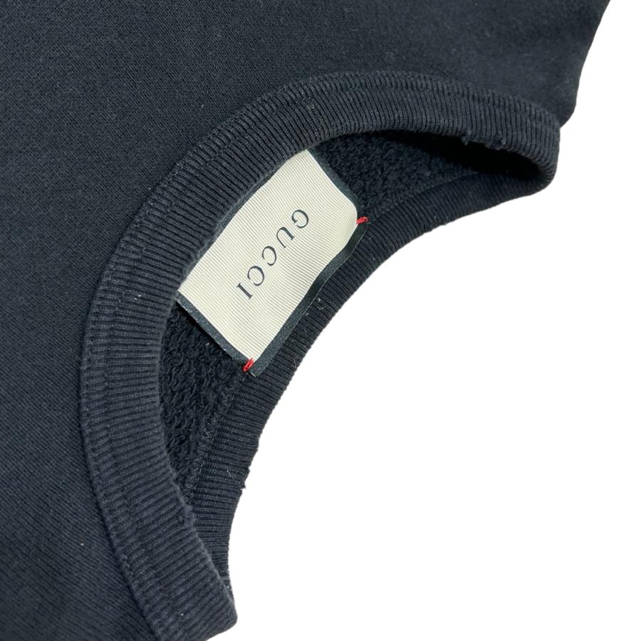 GUCCI グッチ 454569-X5J57 ビンテージロゴ ダメージ加工 クルー GUCCI グッチ 454569-X5J57 ビンテージロゴ ダメージ加工 クルー