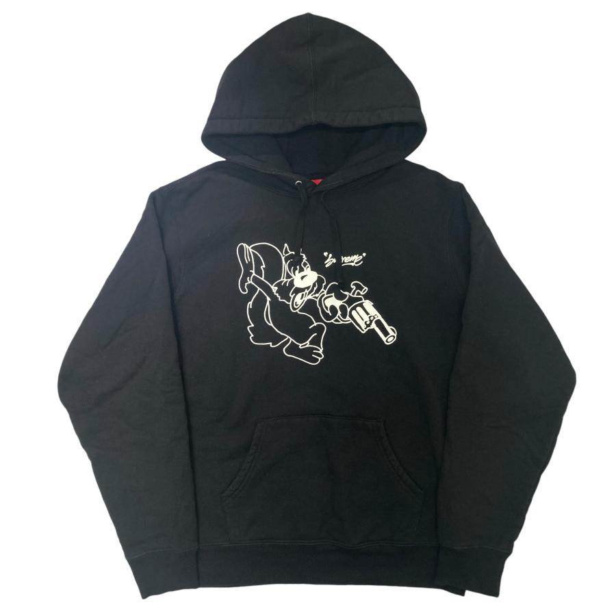 シュプリーム 18SS Sideline Hooded Sweatshirt サイドラインロゴプル  