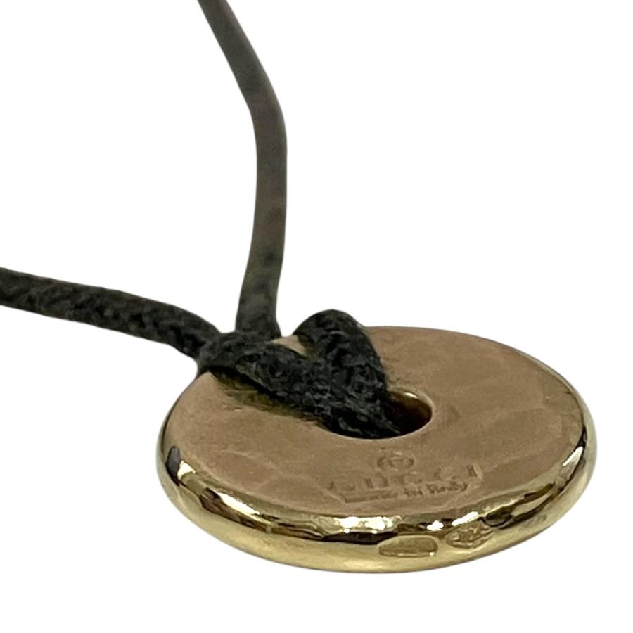 GUCCI グッチ 18KT ネックレス コインペンダント 5.08g ゴールド GUCCI グッチ 18KT ネックレス コインペンダント 5.08g ゴールド