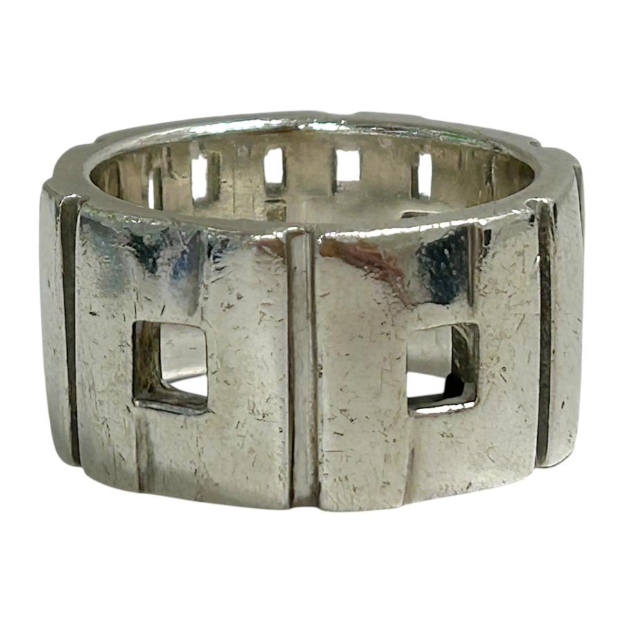 【極美品】グッチ　モダニストリング　18号　メンズ/レディース 極美品】グッチ モダニストリング 18号 メンズ/レディース