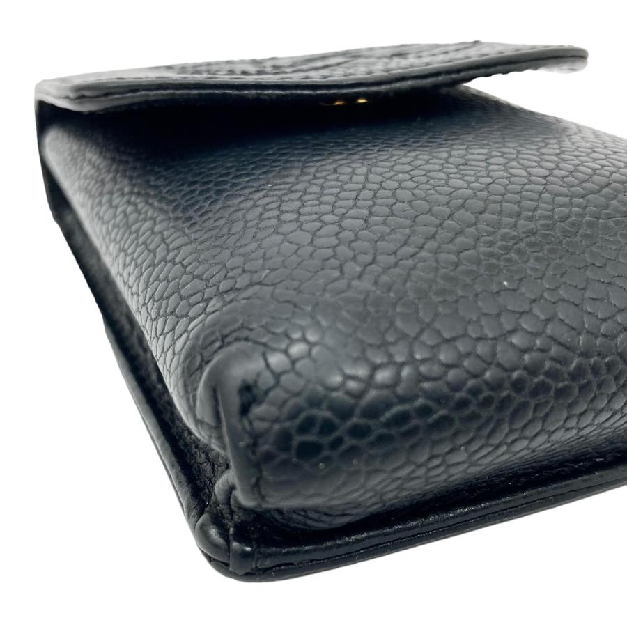 中古】｜CHANEL シャネル A13511 キャビアスキン シガレットケース