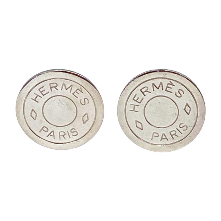 HERMES（エルメス） セリエ イヤリング シルバー メタル イヤー 