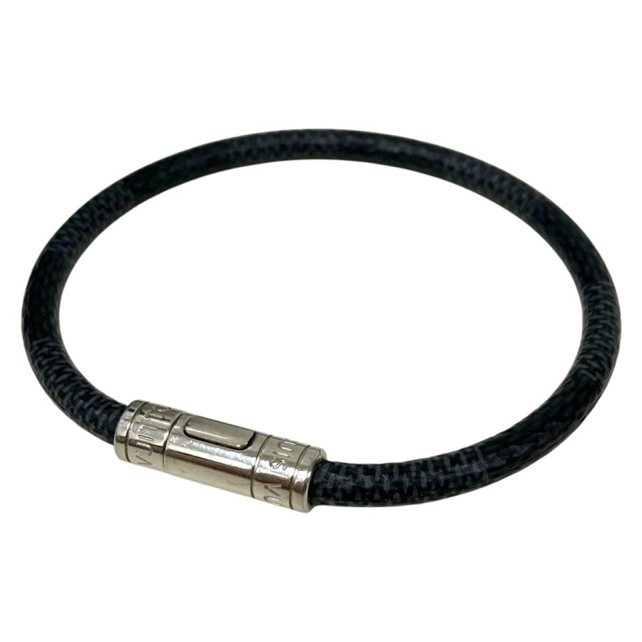 ルイヴィトン　ブラスレ・キープイット　ブレスレット　ダミエ　正規品　バングル LOUIS VUITTON（ルイ・ヴィトン） M6140E ブラスレ キープイット