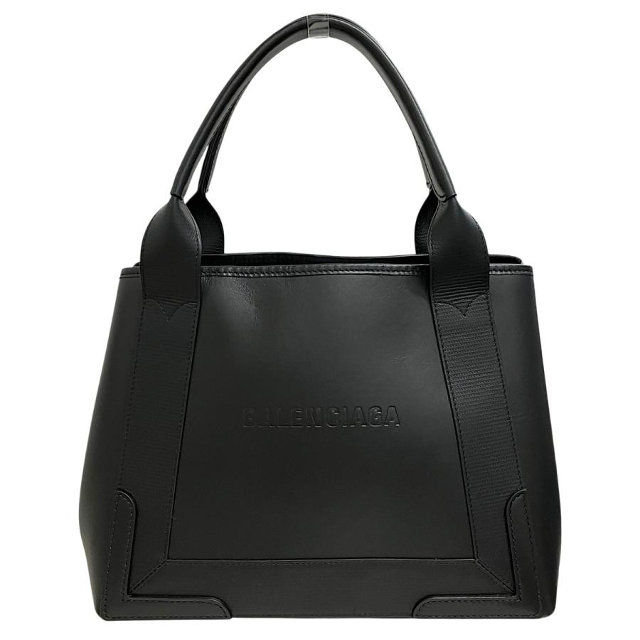 BALENCIAGA（バレンシアガ） 339933 ネイビーカバスS トートバッグ