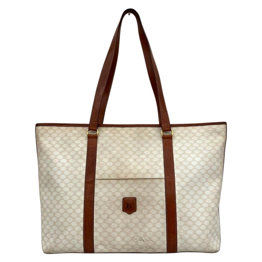 CELINE（セリーヌ） マカダム柄 トートバッグ ショルダーバッグ 