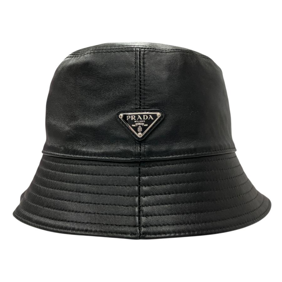 PRADA（プラダ） ナッパレザー バケットハット 2HC1372ATN