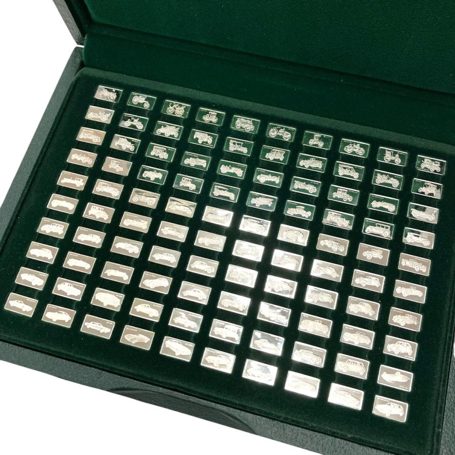 偉大なる自動車100種」純銀製ミニチュア・コレクション フランクリン