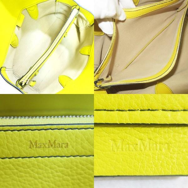 MAX MARA マックスマーラ レザー ミニボストンバッグ【送料無料】【質屋 かんてい局横浜港南店】中古品 used AB｜kanteikyokukounan｜06