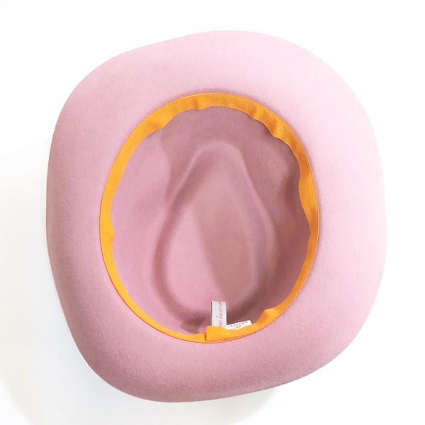 La cerise sur le chapeau　ラスリーズシュルルシャポー　フェルトハット　帽子　58/59 中古品　used AB｜kanteikyokukounan｜07