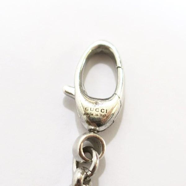 GUCCI バンブー×オニキス×シルバー ブレスレット GG ストーン 美品
