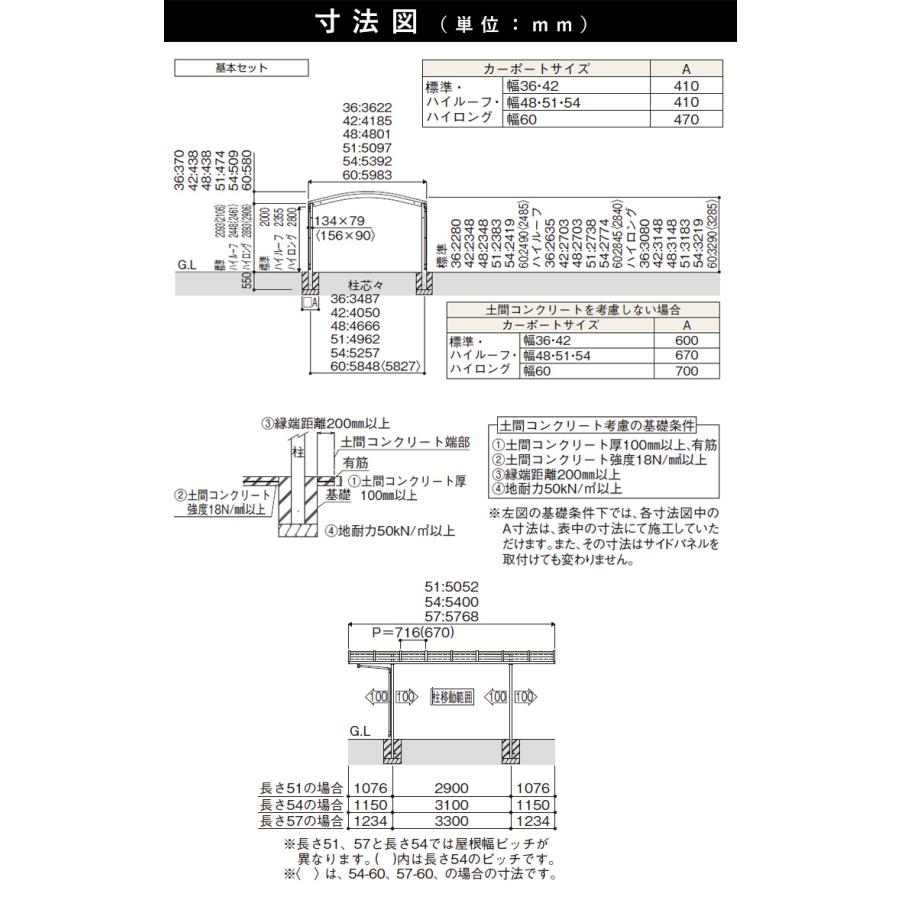 カーポート 2台用 Ykk レイナツインポートグラン 54 42 柱高さ 標準h ポリカーボネート屋根 地域限定送料無料 基本セット 5 4m 4 2m 1531 エクステリア関東 外構 門扉通販 通販 Yahoo ショッピング