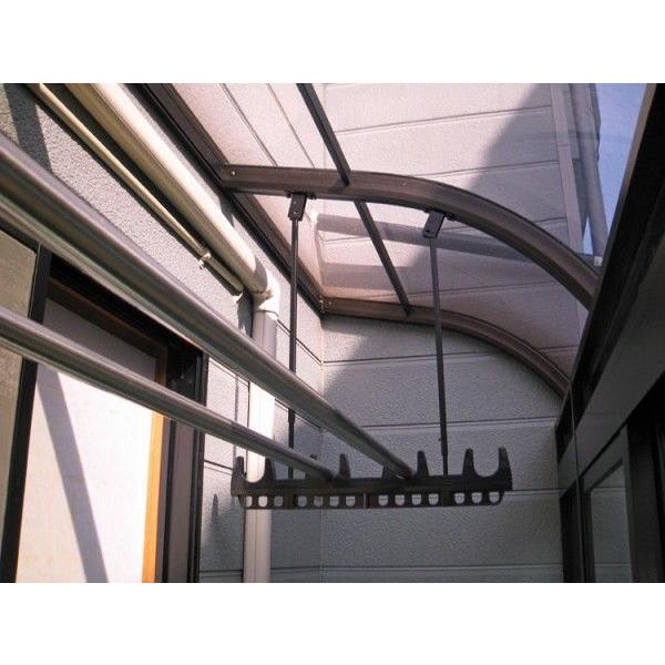 竿掛け 物干し竿受け 屋外 ベランダ DIY 物干し金物 吊り下げ式竿掛け