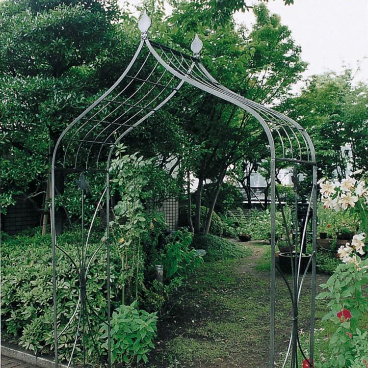 重厚なアイアン製バラ等のつる性植物に最適なガーデンアーチ ガーデンアーチ タイプb Jb A003 エクステリア関東 外構 門扉通販 通販 Yahoo ショッピング