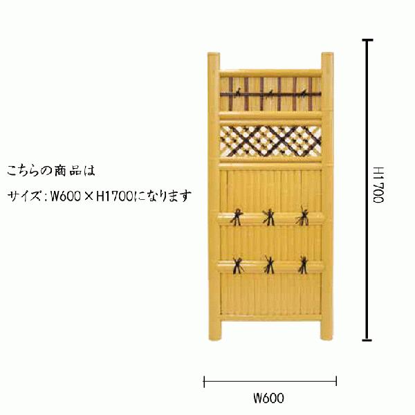 竹垣フェンス 袖垣 仕切り 建仁寺垣 高さ 170cm 幅 60cm 和風 竹垣 目隠し 柵 垣根 DIY 人工竹 竹 樹脂 坪庭 和 玄関｜kantoh-house｜05