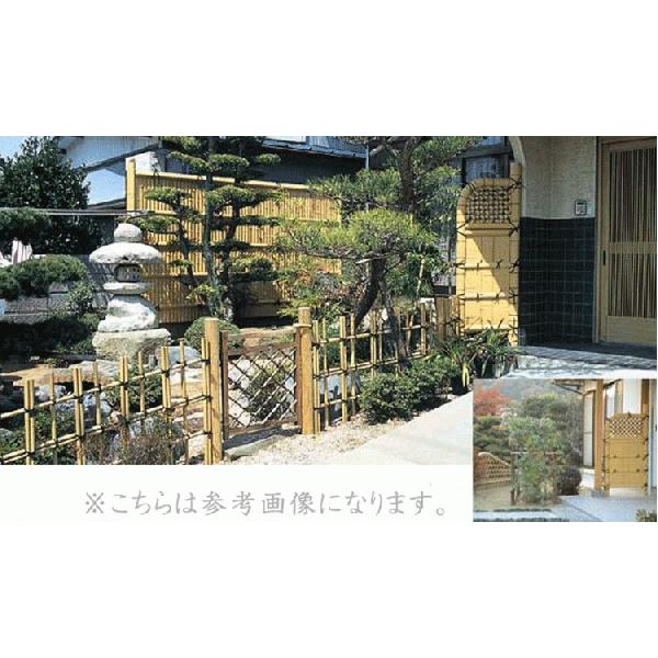 竹垣フェンス　袖垣　仕切り　建仁寺垣　高さ　和風　柵　竹　幅　坪庭　目隠し　竹垣　DIY　樹脂　90cm　玄関　人工竹　垣根　和　170cm