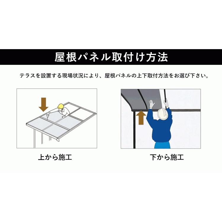 屋根 テラス屋根 雨よけ ひさし 重量型 テラス ベランダ バルコニー 