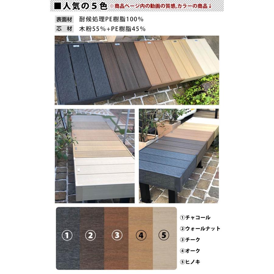 ウッドデッキ 人工木 樹脂 Diy キット 1 0間 3尺 樹脂デッキ 人工木デッキ ベランダ 1間 3尺 調整式束柱h Mdac001 エクステリア関東 外構 門扉通販 通販 Yahoo ショッピング