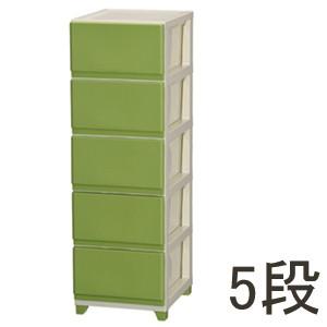 衣装ケース 収納ケース プラスチック 引き出し 家具 おしゃれ プラケース クローゼット 5段 グリーン 収納ラック 収納ボックス Otnd008 エクステリア関東 外構 門扉通販 通販 Yahoo ショッピング