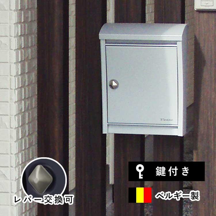 郵便ポスト ポスト 壁付けポスト 郵便受け スリムポスト シルバー 送料