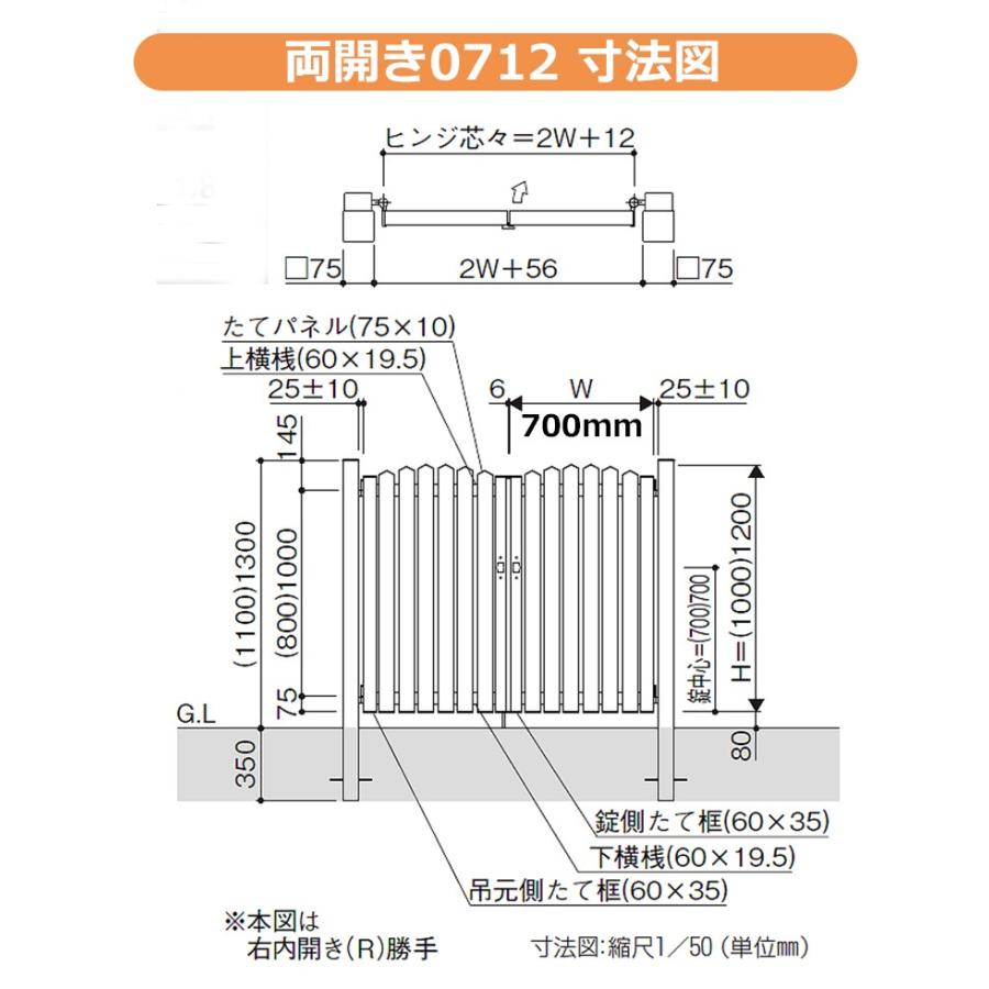 YKK AP 門扉 アルミ門扉 シンプレオ A1型 両開き 門扉フェンス YKK AP 門扉 アルミ門扉 シンプレオ A1型 両開き 門扉フェンス