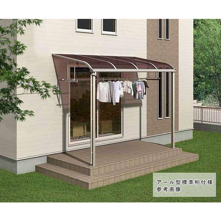 テラスの屋根 Diy ベランダ バルコニー 屋根 雨よけ テラス屋根 2 5間 8尺 フラット型 標準桁 ポリカ屋根 1階用 オリジナルテラス アルミ 2 5間 8尺 Sfh P027 エクステリア関東 外構 門扉通販 通販 Yahoo ショッピング