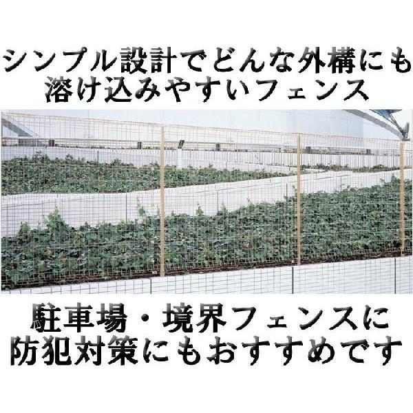四国化成 メッシュフェンス ネットフェンス スチールフェンス 本体 1枚