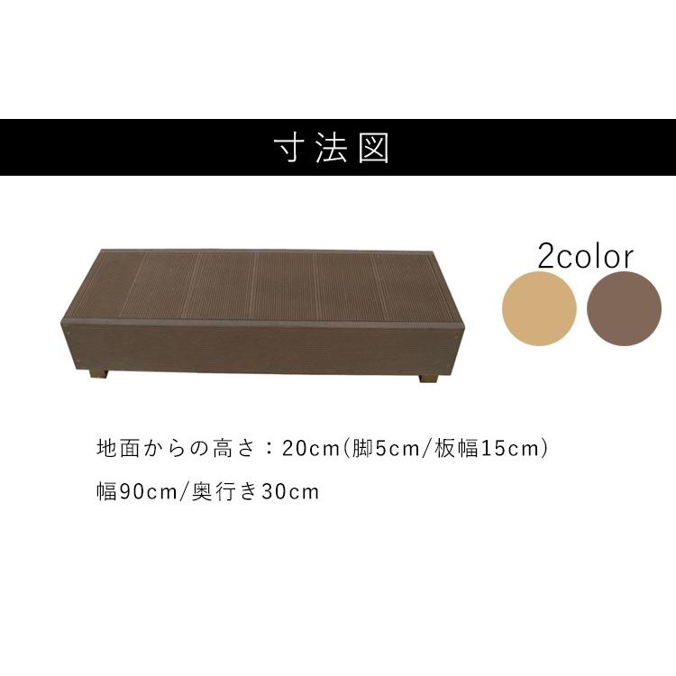 ウッドデッキ 階段 庭用 デッキ 人工木 DIY キット ステップ 6点 ウッドデッキ 階段 庭用 デッキ 人工木 DIY キット ステップ 6点