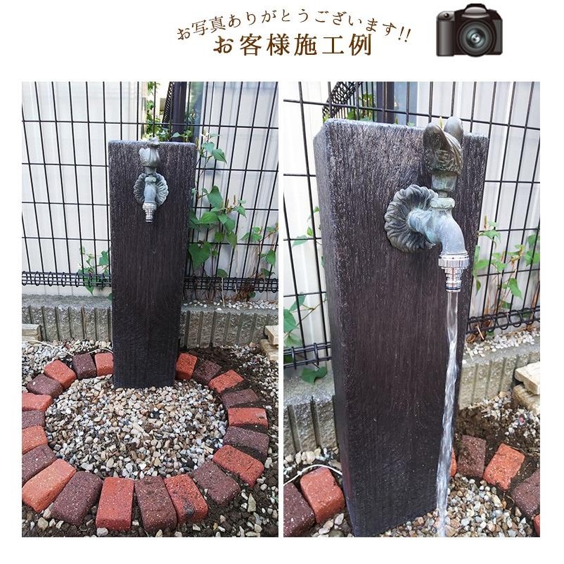 水栓柱カバー 立水栓 水栓柱 カバー かぶせるだけ 工事不要 水道カバー