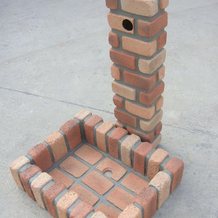 水栓柱カバー 立水栓 水栓柱 かぶせるだけの工事不要 水道カバー レンガ風 Yu0 エクステリア関東 外構 門扉通販 通販 Yahoo ショッピング