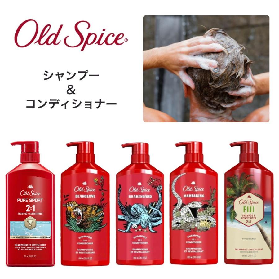 Old Spice（オールドスパイス） 2 In 1 Shampoo & Conditioner 650ml