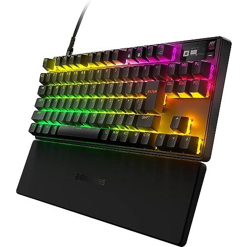 SteelSeries ラピッドトリガー 搭載 ゲーミングキーボード テンキー