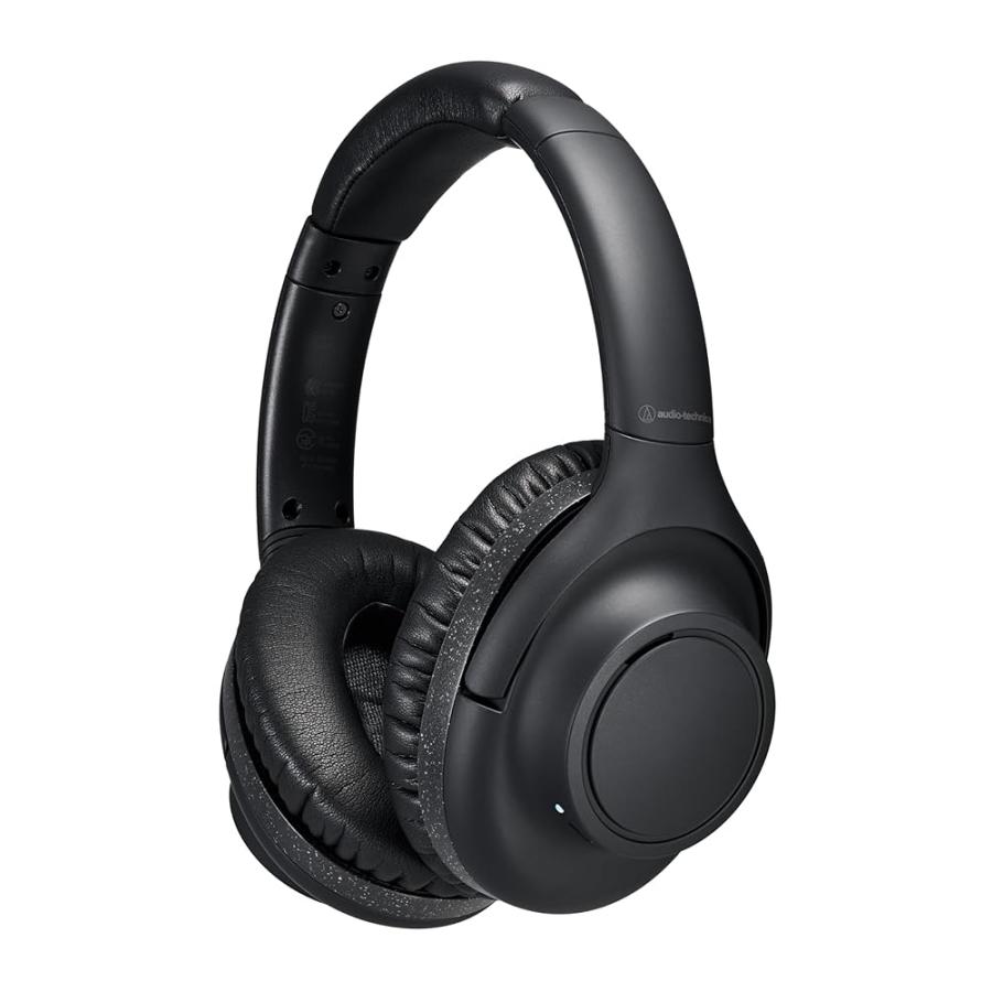 オーディオテクニカ（audio-technica） ATH-S300BT(E) ワイヤレスヘッドホン ノイズキャンセリング bluetooth 密閉型【最大約90時間再生】 ブラック