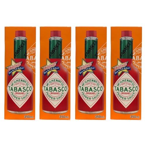 TABASCO タバスコ オリジナルペッパーソース 350ml ×4本セット 大容量 の商品画像