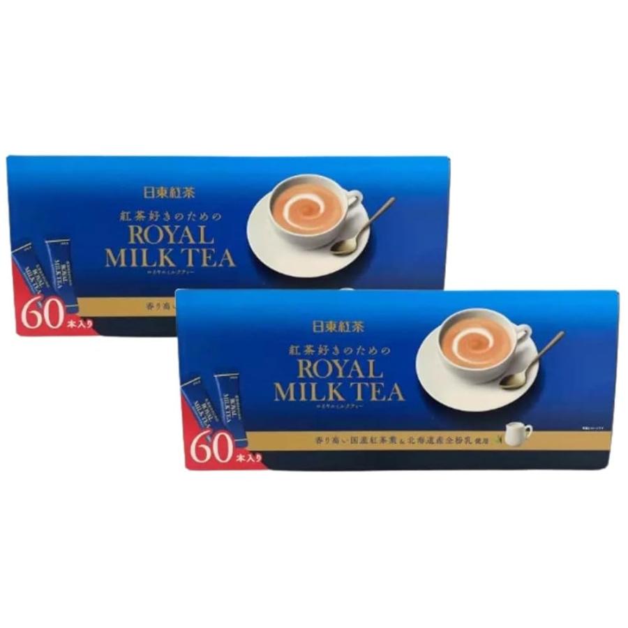 日東紅茶　ロイヤルミルクティー×2袋 2個セット】 日東紅茶 ロイヤルミルクティー 60本入り ×2個 お徳用 大