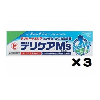 デリケアエムズ 15ｇ 3個セット 第3類医薬品｜kanwa