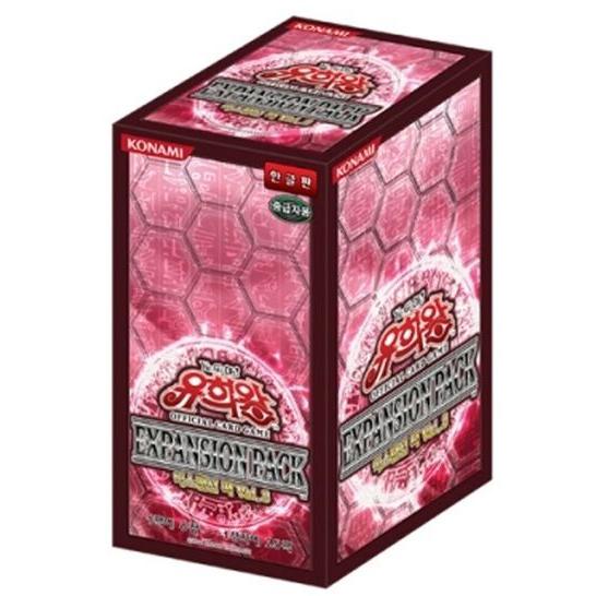 韓国版 遊戯王 EXPANSION PACK Vol.3 BOX[外箱に凹みあり]
