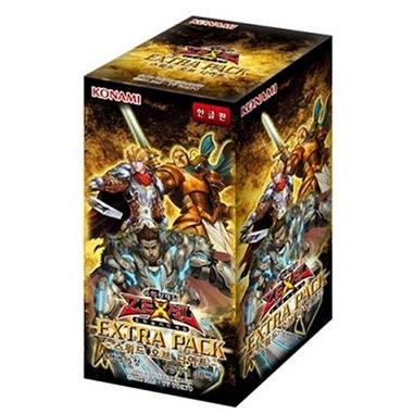 遊戯王ゼアル　エクストラパック　ソード・オブ・ナイツ 未開封 13パック コナミデジタルエンタテインメント 韓国版 遊戯王 エクストラ