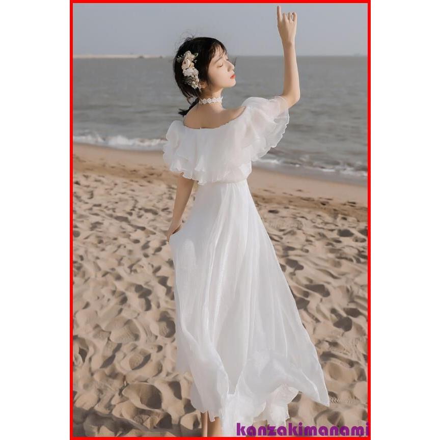 国内外の人気 ワンピース 白ワンピース マキシワンピース オフショルダー ワンピース ロングワンピ シフォンワンピ リゾートワンピ 無地ワンピ S M L ホワイト カジュアル ロ ワンピーススーツ Size L Oroagri Eu