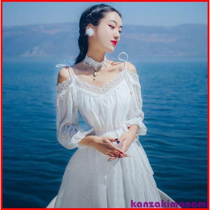 ファッション スタニングルアー ワンピース 白ワンピース マキシワンピース オフショルダー ワンピース ロングワンピ シフォンワンピ リゾートワンピ 無地ワンピ S M L ホワイト カジュアル ロ Wp5i0ualkk Wrestlesquare Com