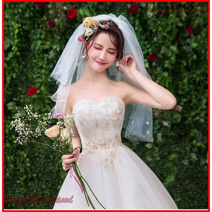 ブライダルベール ショートベール ウェディングベール 結婚式 披露宴 刺繍付き パール付き スパンコール 手作りベール ベールダウン ベールアップ オフホワイト Pb 神崎真奈美 通販 Yahoo ショッピング