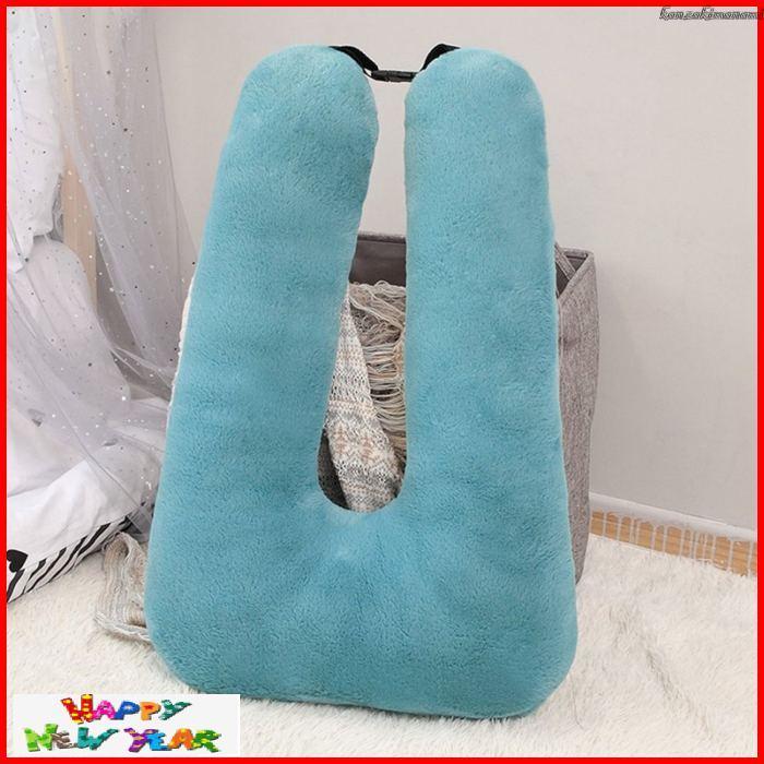 U型枕 シートベルトクッション 子供 クッション 車用パッド 長旅用 ふわふわ ショルダーカバー 安眠枕 横向き枕 高さ調整 今だけスーパーセール限定