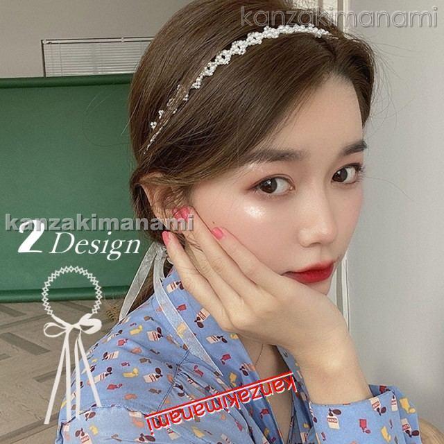 ヘアバンド ヘッドバンド チョーカー レディース 女性 ヘアアクセサリー リボン ビーズ おしゃれ かわいい ファッション小物 Pa7fa 神崎真奈美 通販 Yahoo ショッピング