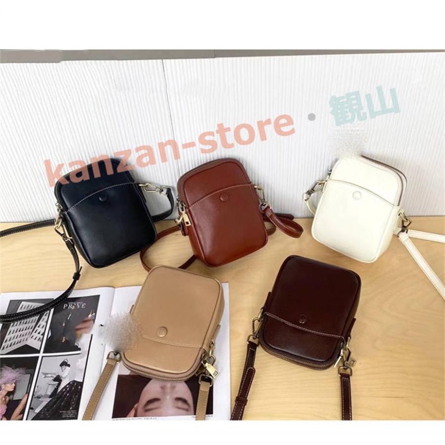 ショルダーバッグ スマホショルダー スマホポシェット 皮 牛革 本牛革
