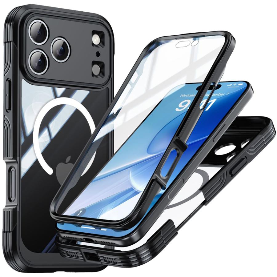 Miracase iPhone17 ケース MagSafe対応 スマホケース いPhone17 用