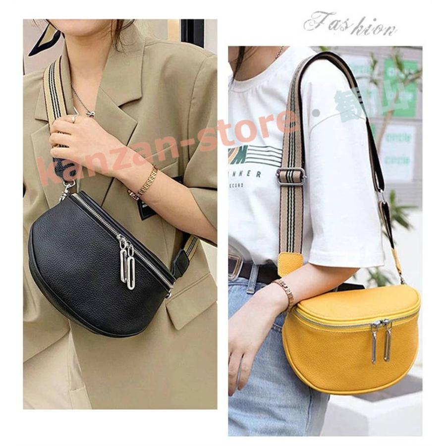 ボディバッグ レディース 太ベルト ミニショルダーバッグ 小さめ